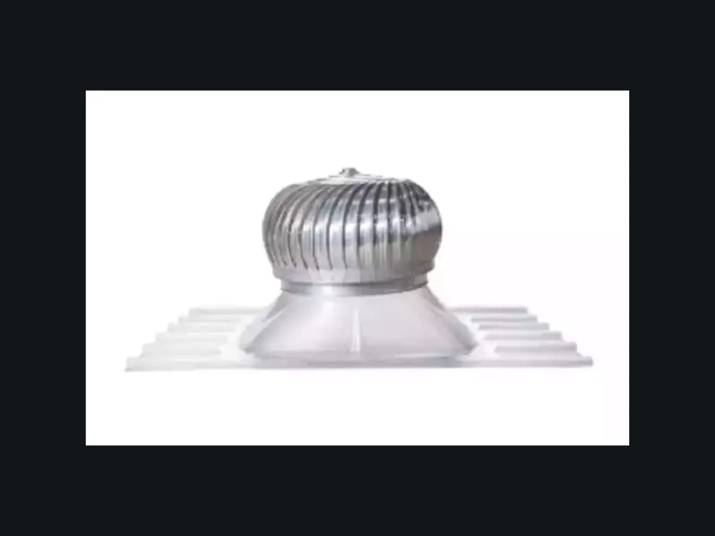 Turbo ventilators fitted on an industrial metal roof